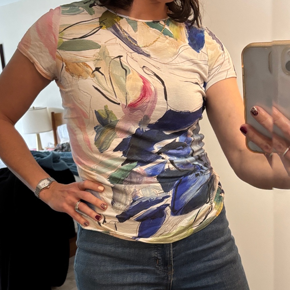 Ted Baker Multicolor Floral Top